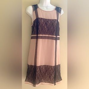 RACHEL Rachel Roy Nude Lace Dress